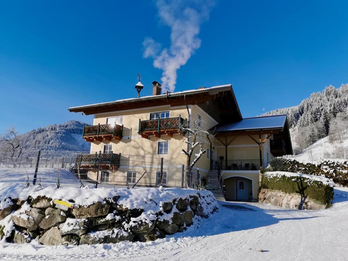 Ferienwohnung Flachau Oberlehengut Bagian luar foto